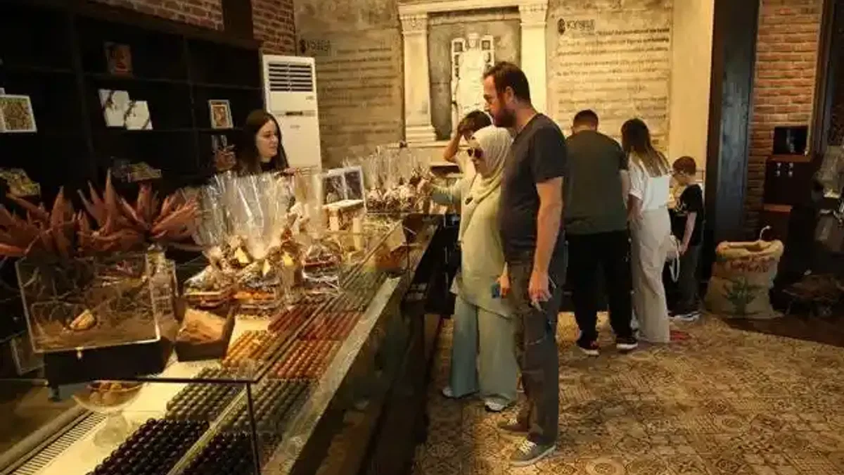 Fındık diyarı Ordu'daki 'Çikolata Park' yabancı turistleri de ağırlıyor