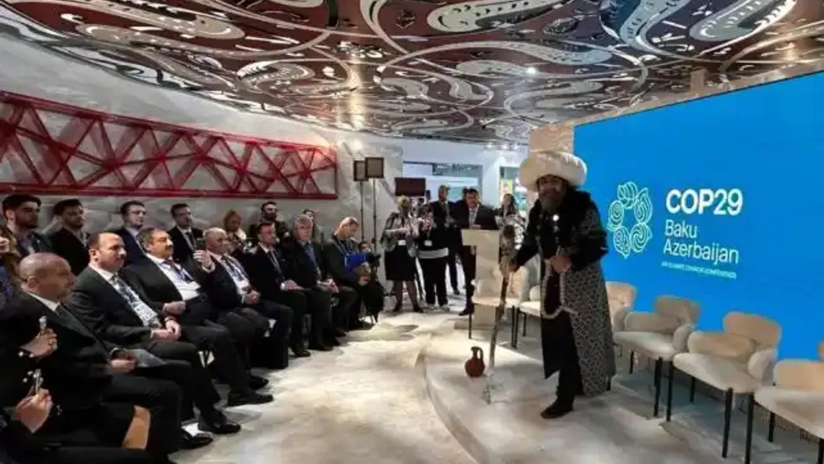 BM İklim Değişikliği Zirvesinde temsili Nasreddin Hoca ile Konya tanıtımı yapıldı