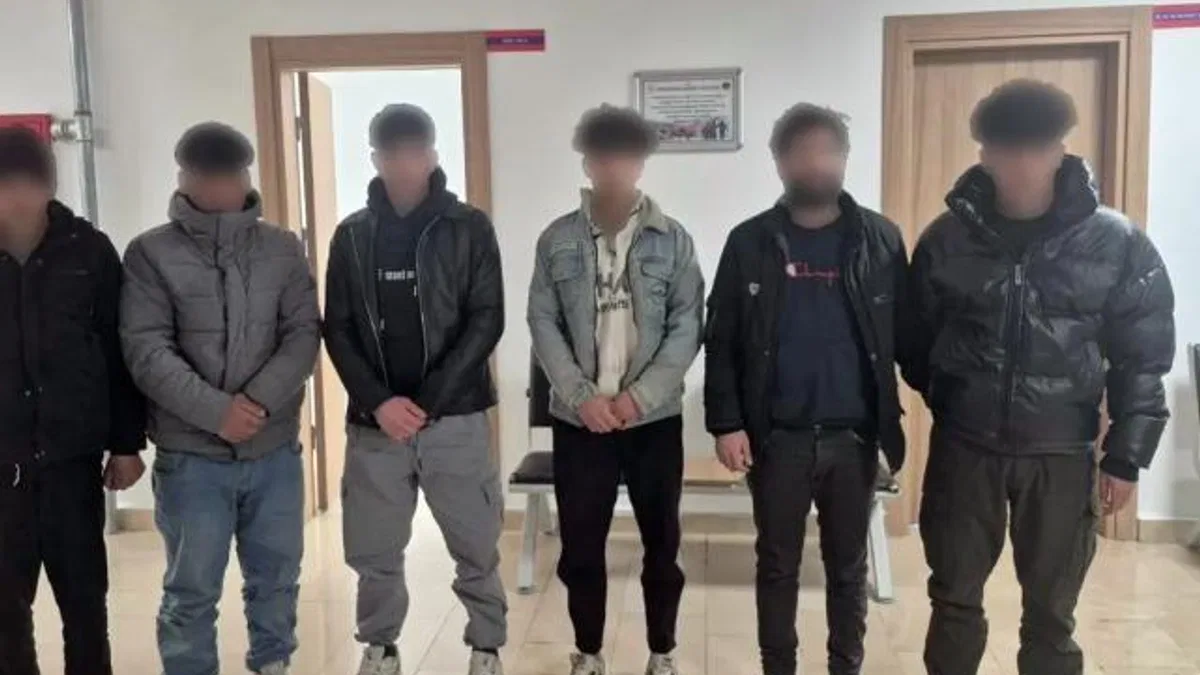 Artvin'de 6 düzensiz göçmen yakalandı!
