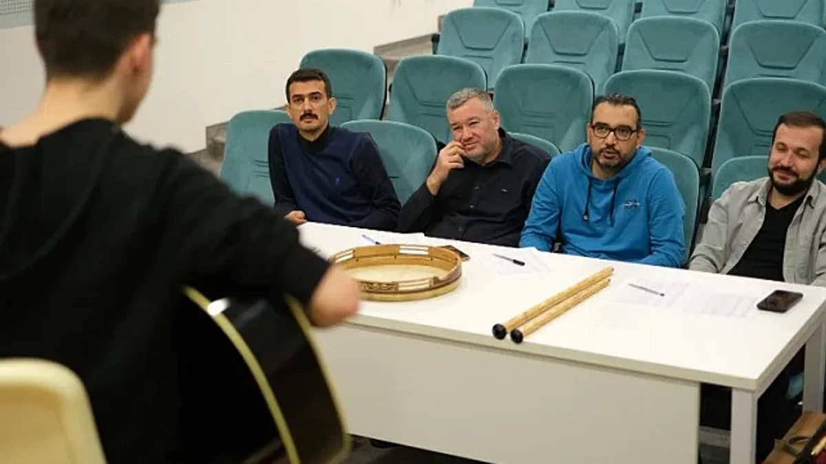 Genç müzisyenler tanıtım konserine hazır