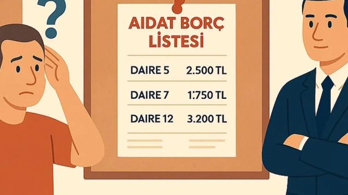 KVKK'dan apartman ve siteler için tarihi karar! Aidat borç listesi asmak yasaklandı