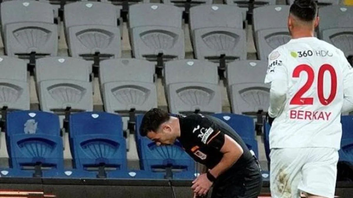Süper Lig'de bir hakem sakatlığı daha yaşandı!