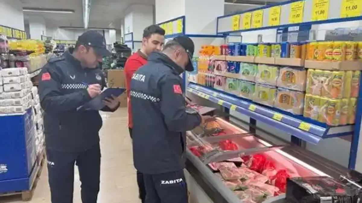 Melikgazi'de ramazan ayı öncesi fiyat ve etiket denetimi