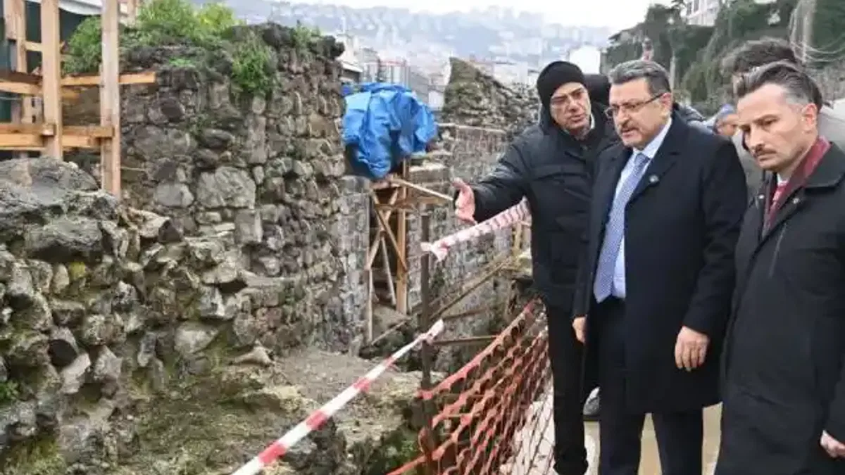 Trabzon’da Pazarkapı Açık Hava Arkeopark Müzesi oluyor