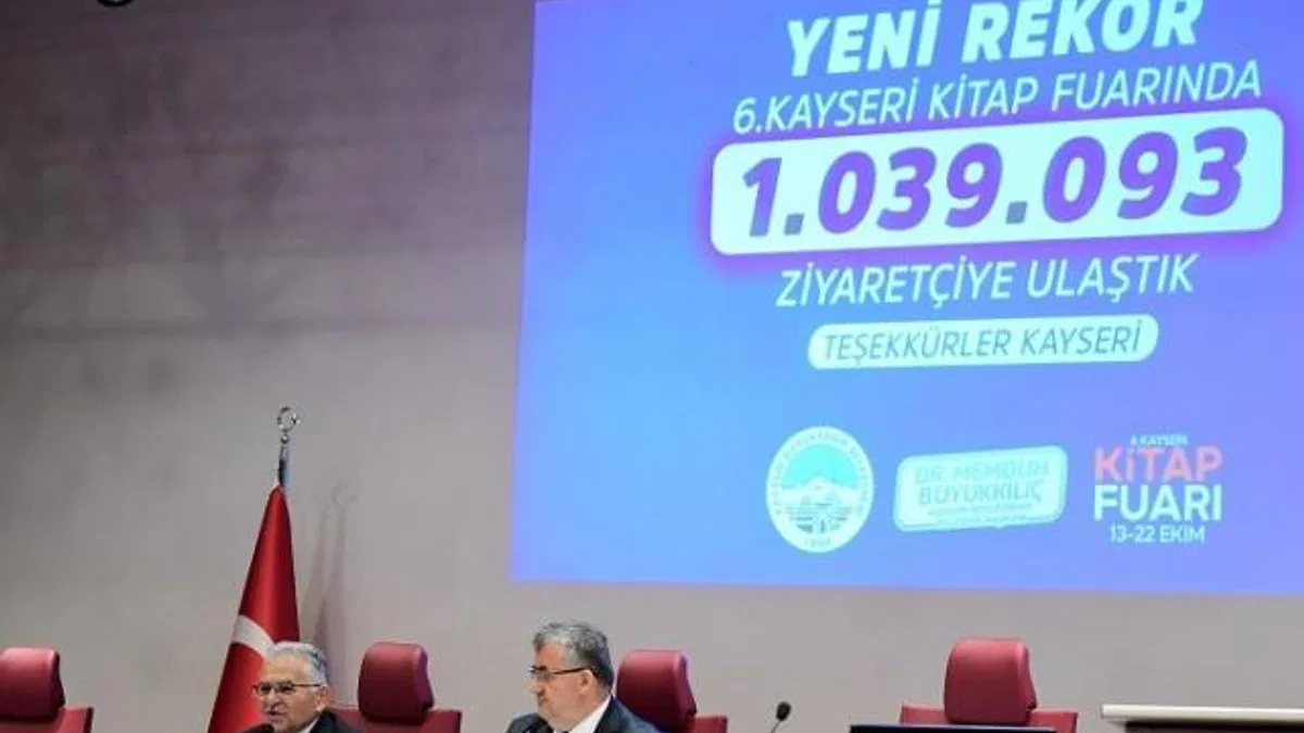 Kayseri'nin Kitap Fuarı gururu