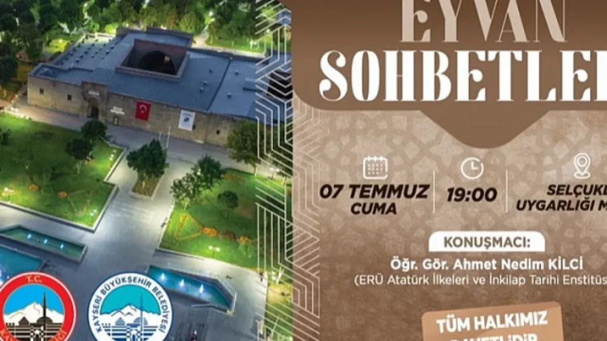 Kayseri Büyükşehir'den Eyvan Sohbetleri