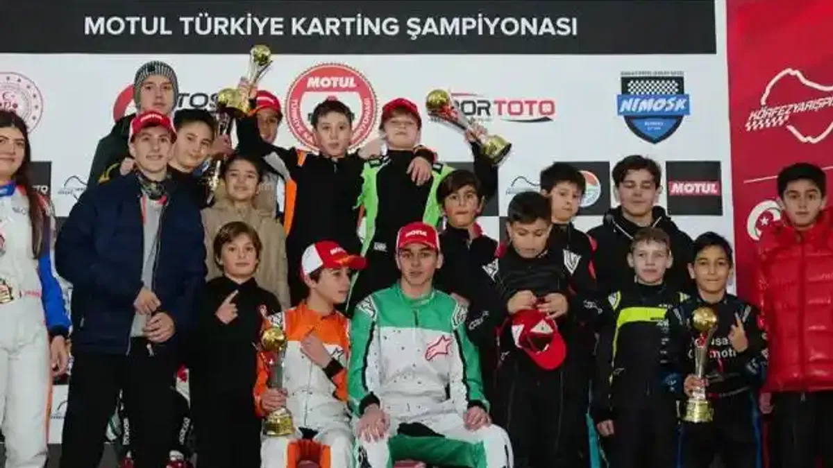 NİMOSK Karting Yarışı Nefes Kesti
