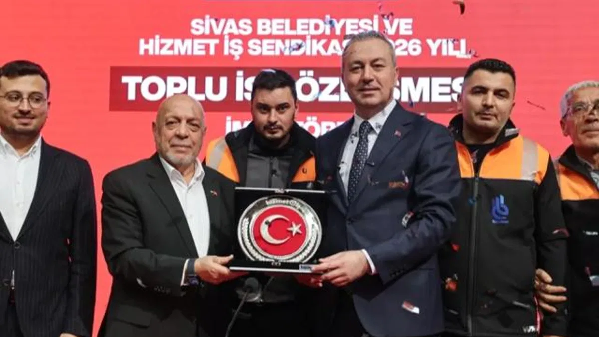 Sivas Belediyesi'nden işçilere yüzde 31 zam