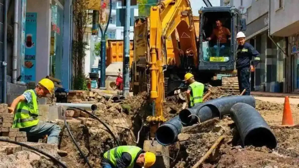 Ordu Aybastı’da 60 yıllık altyapı yatırımı sona yaklaştı