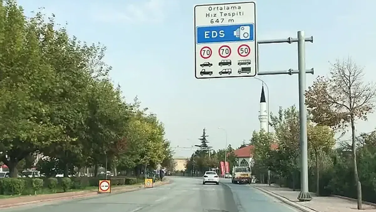 Konya Sürücülerinin Dikkatine! Yeni Hız Koridorları ve EDS Noktaları Nerede?