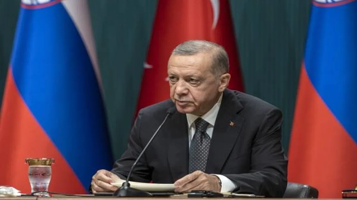 Cumhurbaşkanı Erdoğan, Slovenya Cumhurbaşkanı Pahor ile ortak basın toplantısında konuştu:
