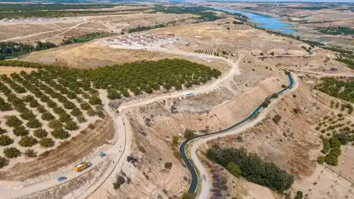 Malatya kırsalına MASKİ'nin altyapısı sürüyor... Depremler sonrası altyapı yenileniyor