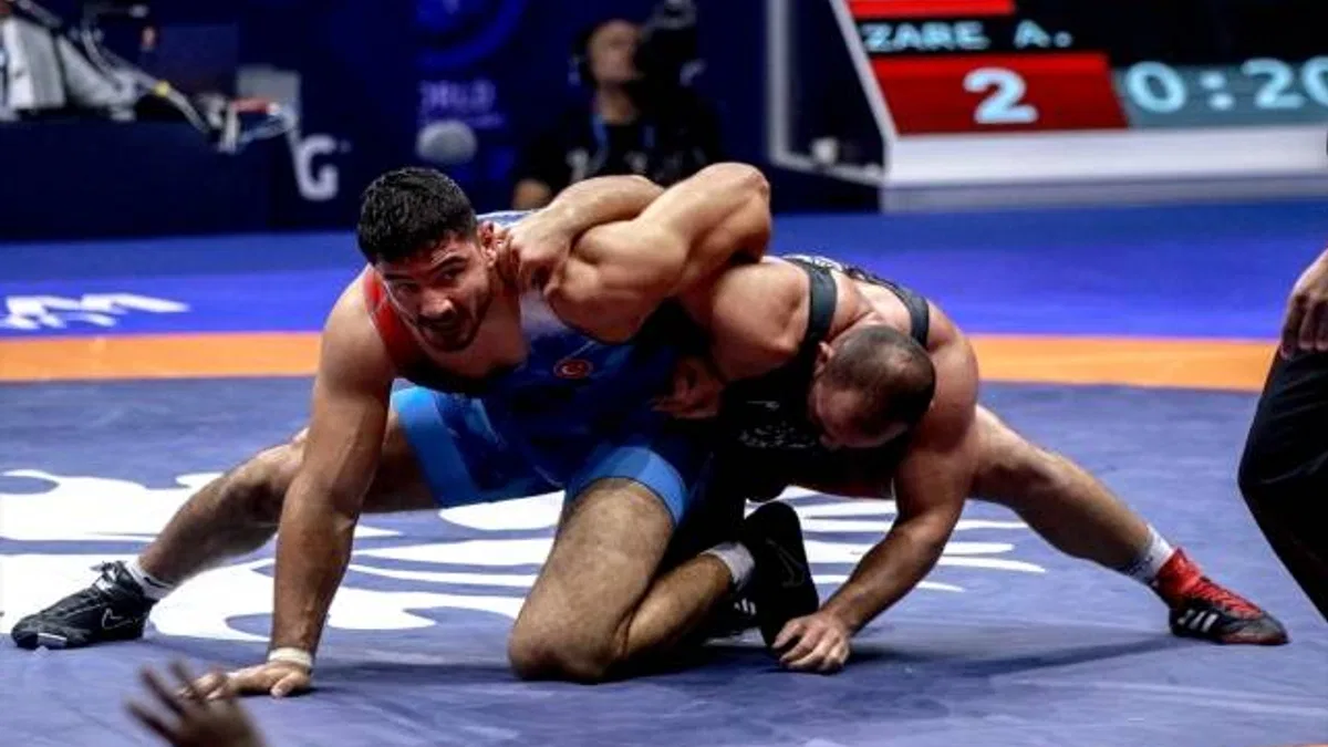 Taha Akgül, Dünya Güreş Şampiyonası'nda finalde