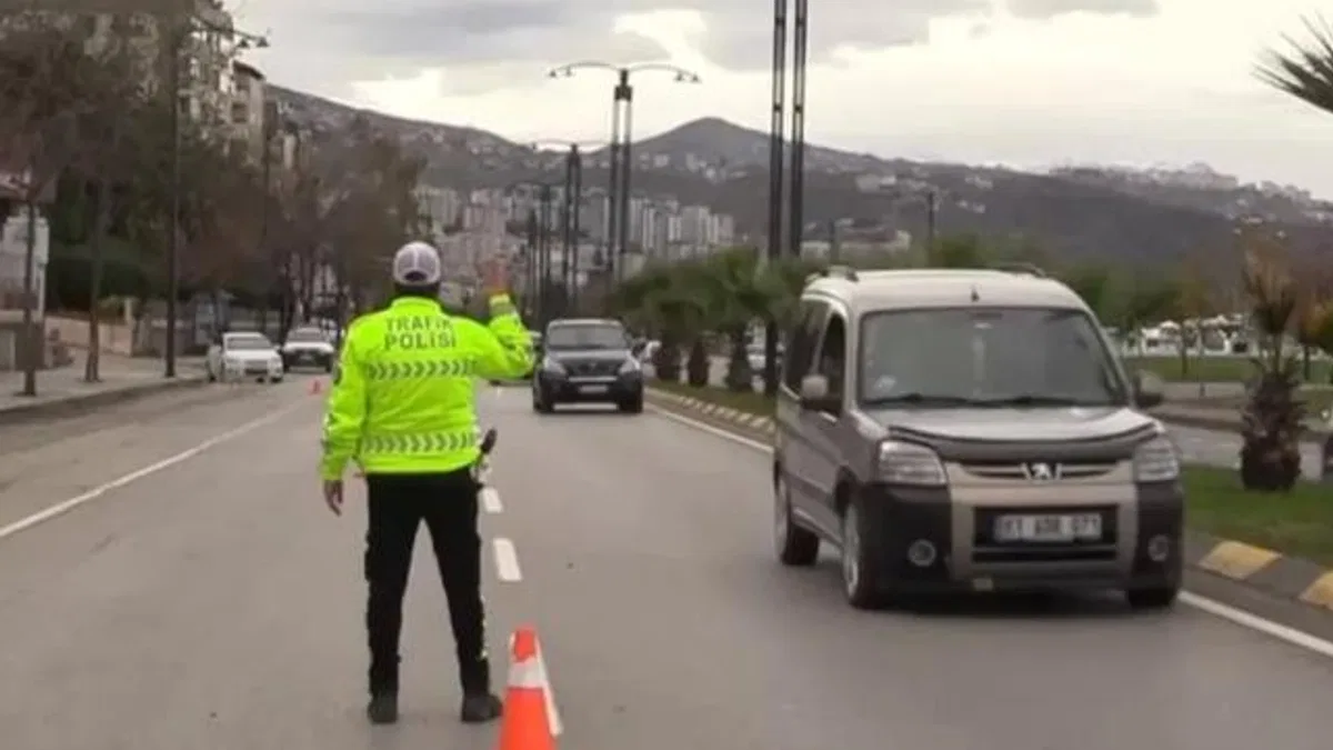 454 bin 24 araca işlem yapıldı