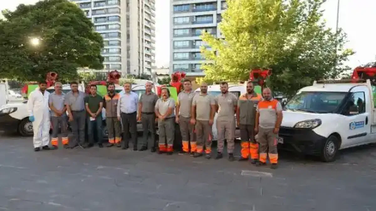 Melikgazi Belediyesi ilçenin her mahallesinde kapsamlı ilaçlama çalışması yapıyor