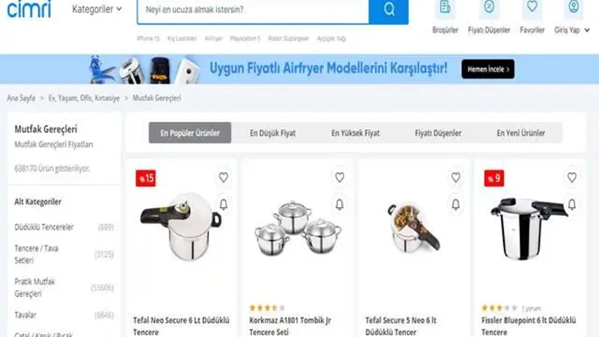 Mutfakta Verimliliği Artıran Ürünler