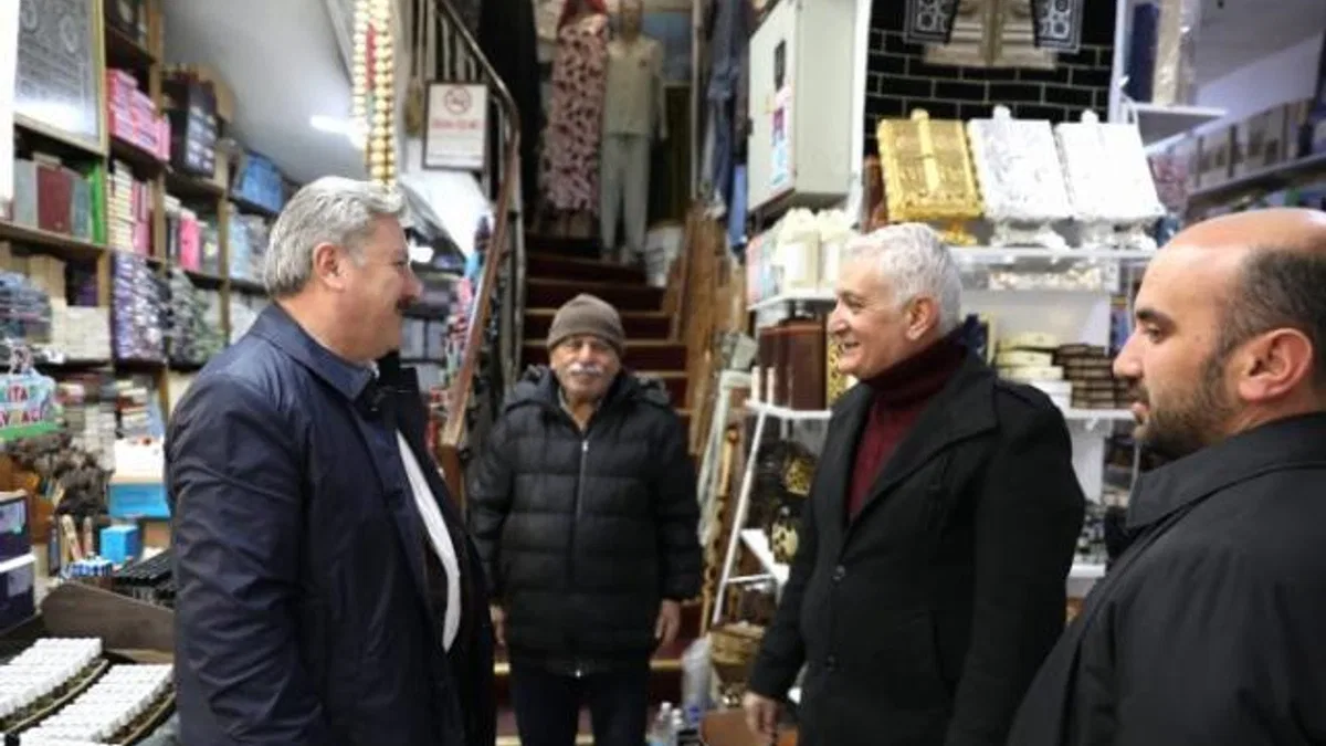 Kayseri Melikgazi esnafına Palancıoğlu ziyareti