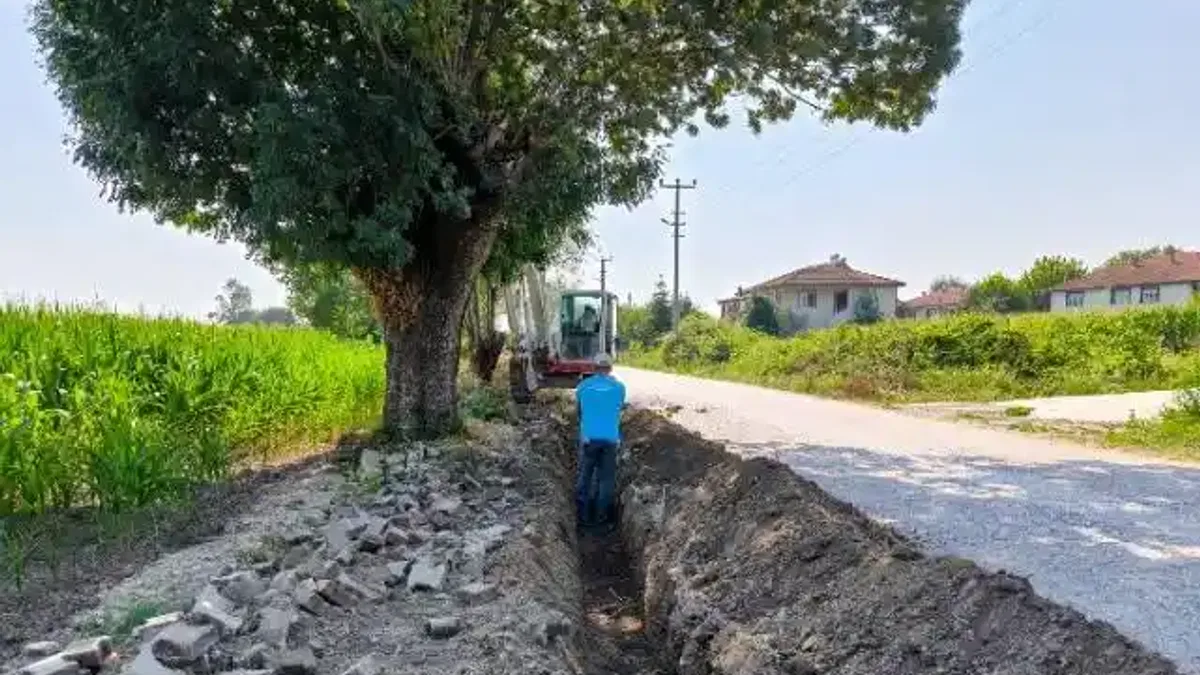 Sakarya'da 2 mahalle daha Büyükşehir’in altyapı hizmetiyle buluşuyor