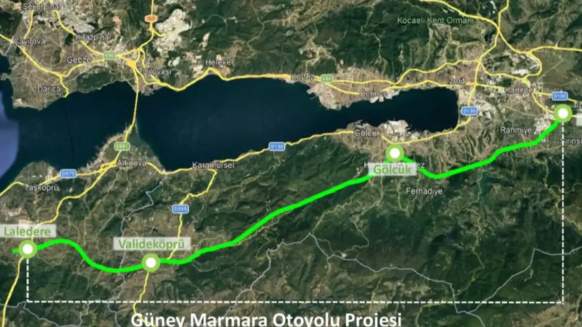 Kocaeli-Yalova Otoyolu'nda kritik eşik aşıldı