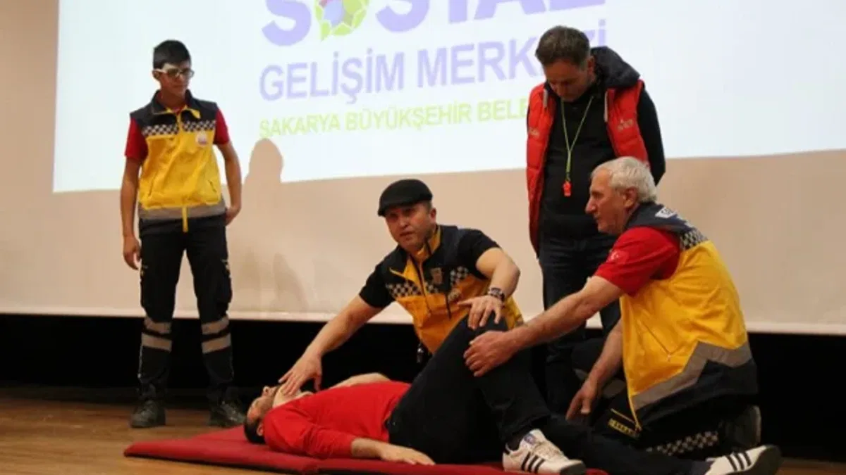 Sakarya'nın ilk yardım eğitimleri Ekim'de başlıyor