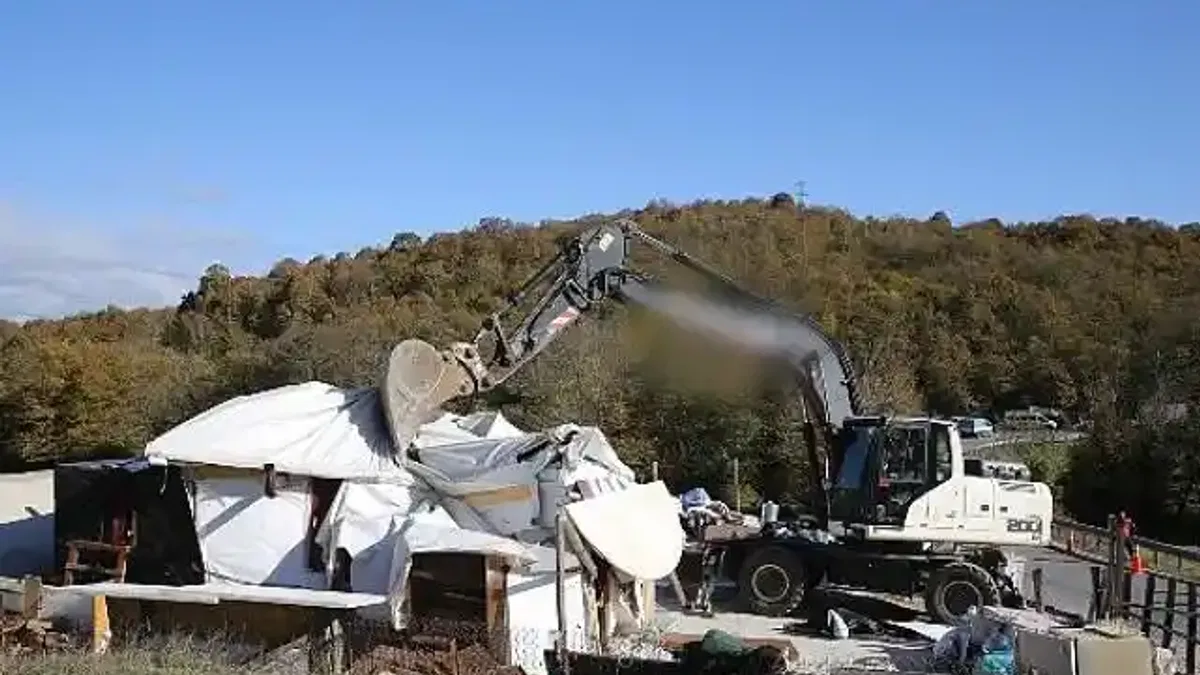 Şile'deki 5 Kaçak Yapı Kaldırıldı