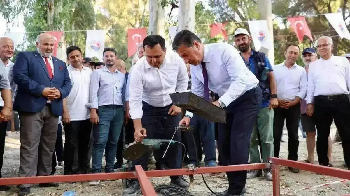Muğla Dalaman'da yeni yaşam alanına temel