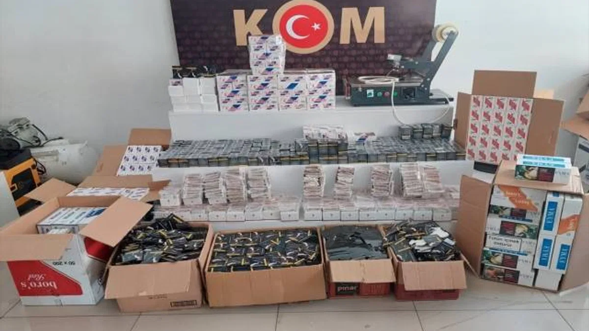 Konya'da tütün kaçakçılığı operasyonunda 3 şüpheli yakalandı