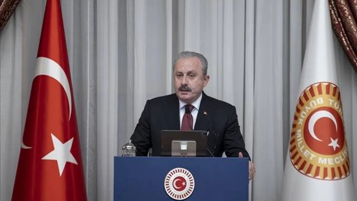 TBMM Başkanı Şentop, Kuzey Makedonya'nın Milli Günü'nü kutladı