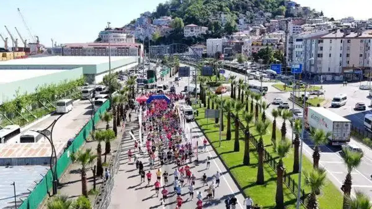 Giresun’da Yarı Maraton coşkusu