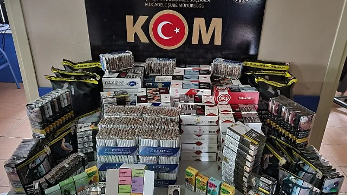 Düzce'de sigara kaçakçılığına geçit verilmedi