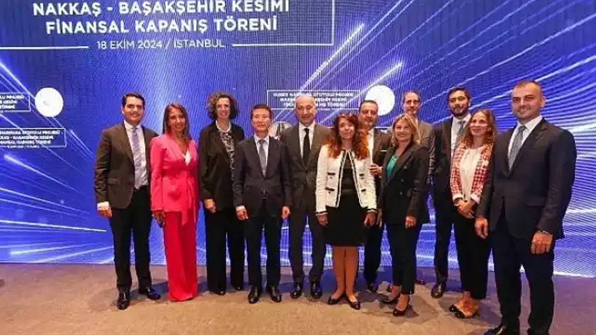 Rönesans Holding, Kuzey Marmara Otoyolu Projesi Nakkaş – Başakşehir Kesimi için finansal kapanışı gerçekleştirdi