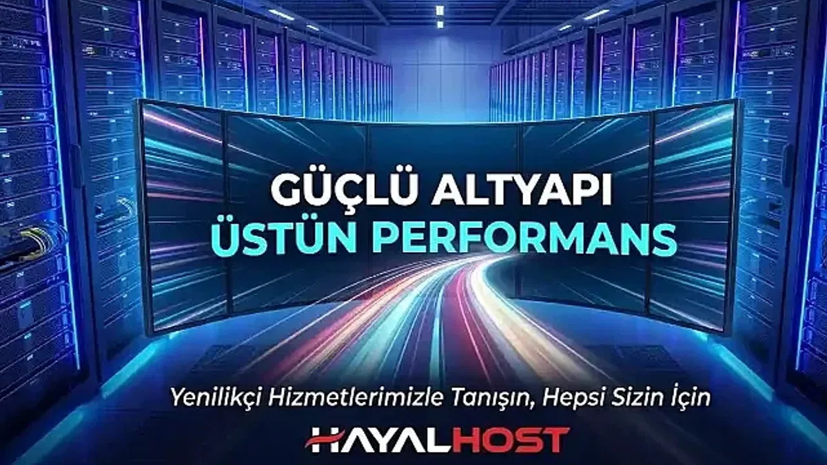 Dijital Dünyada Zirveye Oynayanların Ortak Noktası: HAYALHOST ile Güçlü Altyapı ve Üstün Performans!