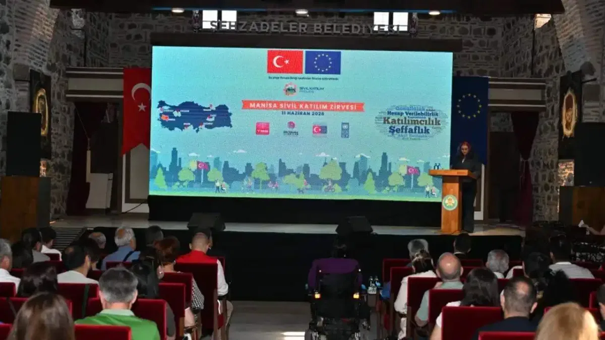 Manisa’da Sivil Katılım Zirvesi düzenlendi