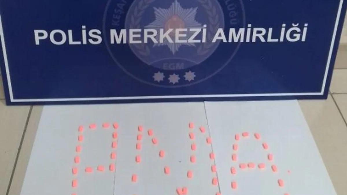 Keşan'da uyuşturucuya 2 gözaltı