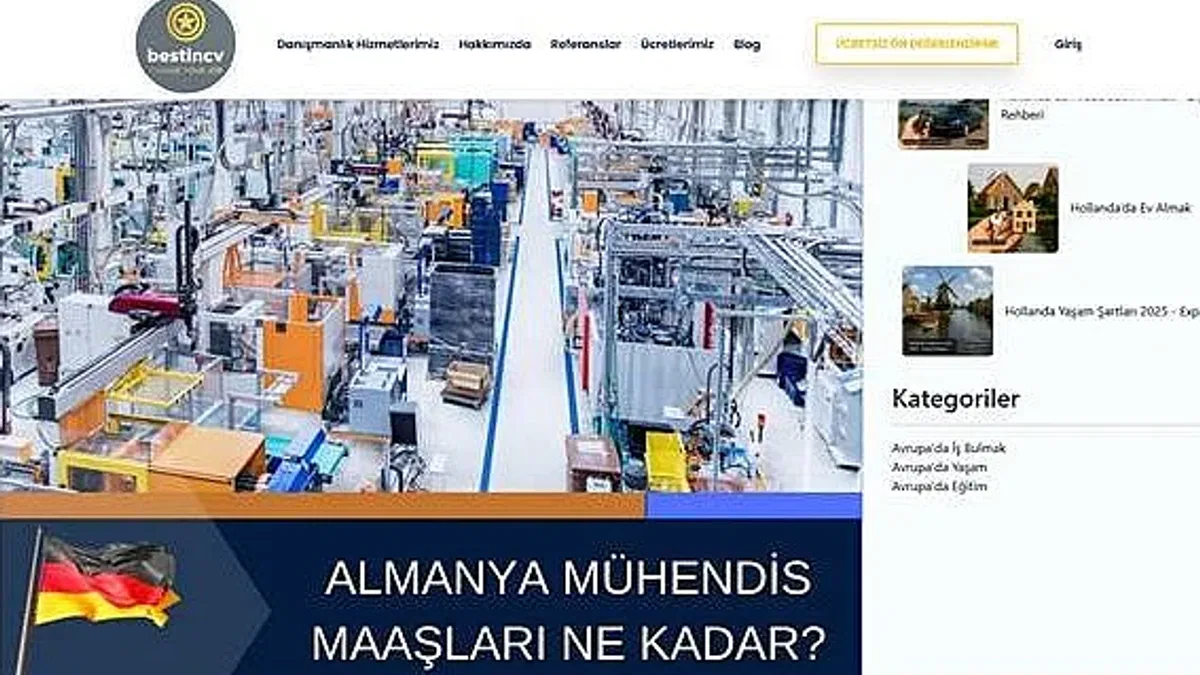 Almanya Mühendis Maaşları ve Kariyer Fırsatları