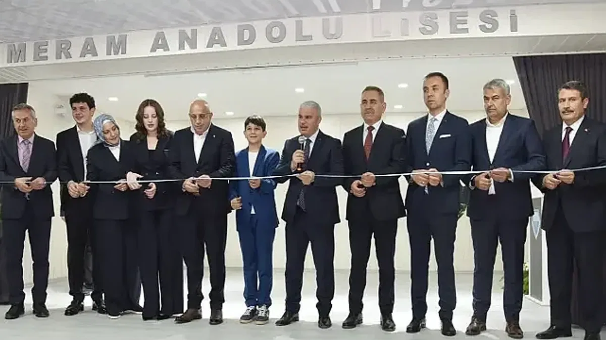 Konyalı İş İnsanı Celalettin Hakan Katırcı, eğitime vefasını bir kez daha gösterdi!