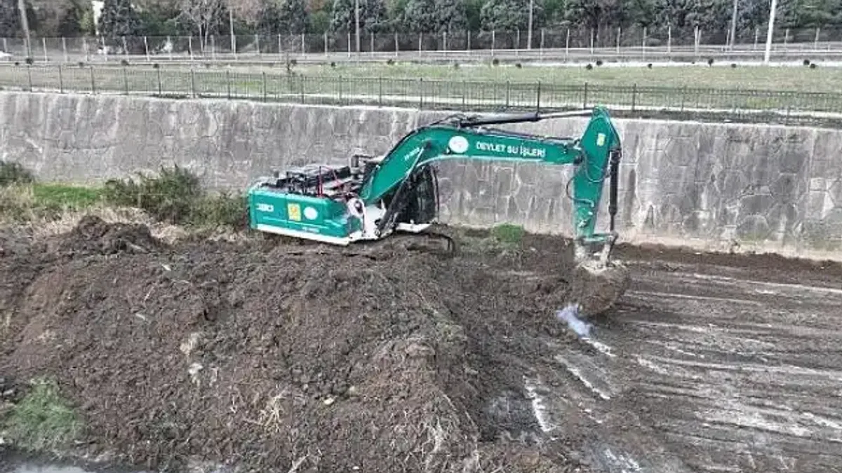 Dilderesi Islah Projesi Hızla Başladı