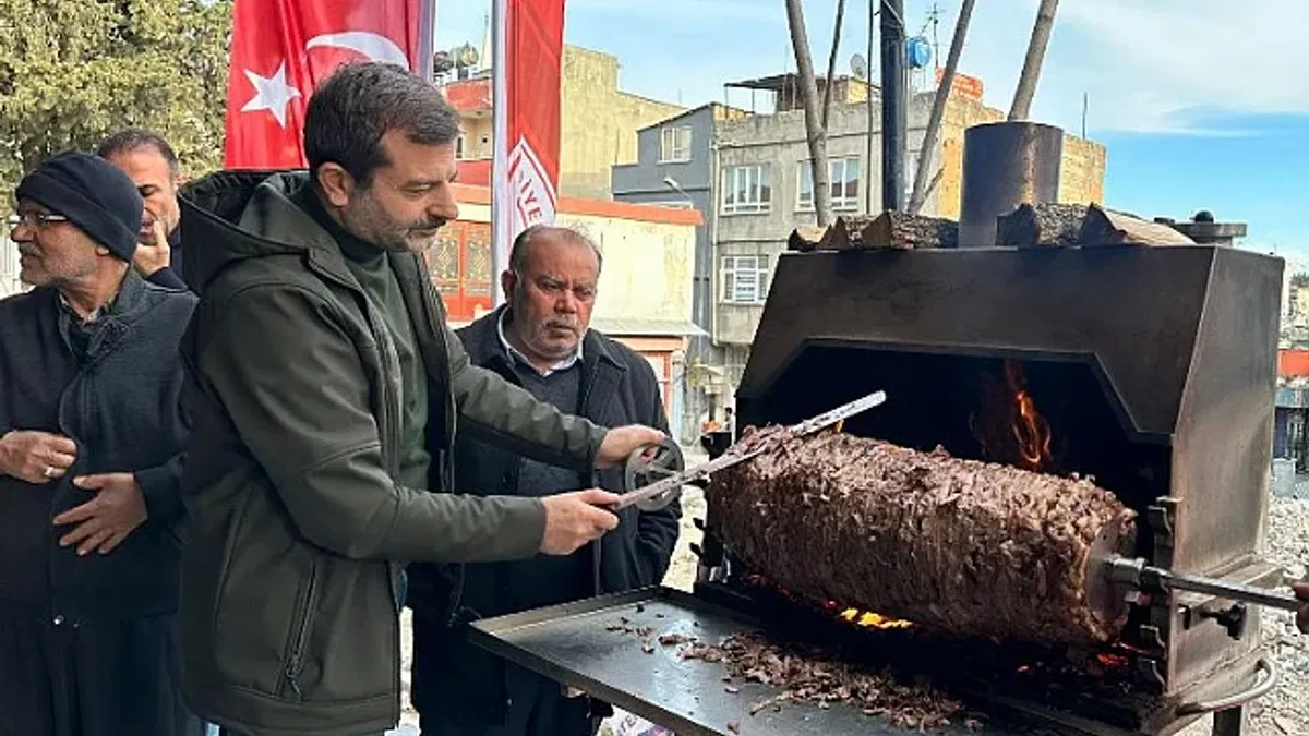 Bursa Gürsu'dan Adıyaman'a 'cag kebaplı' moral