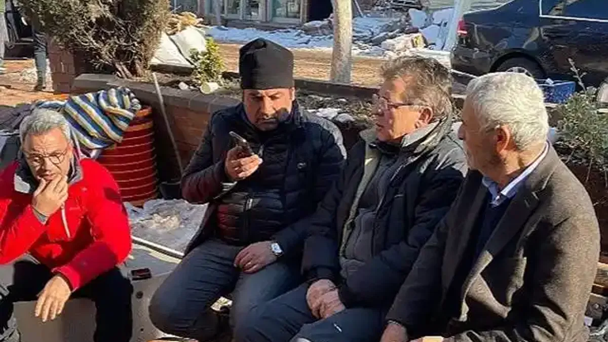 Başkan Arslan, deprem bölgesinde