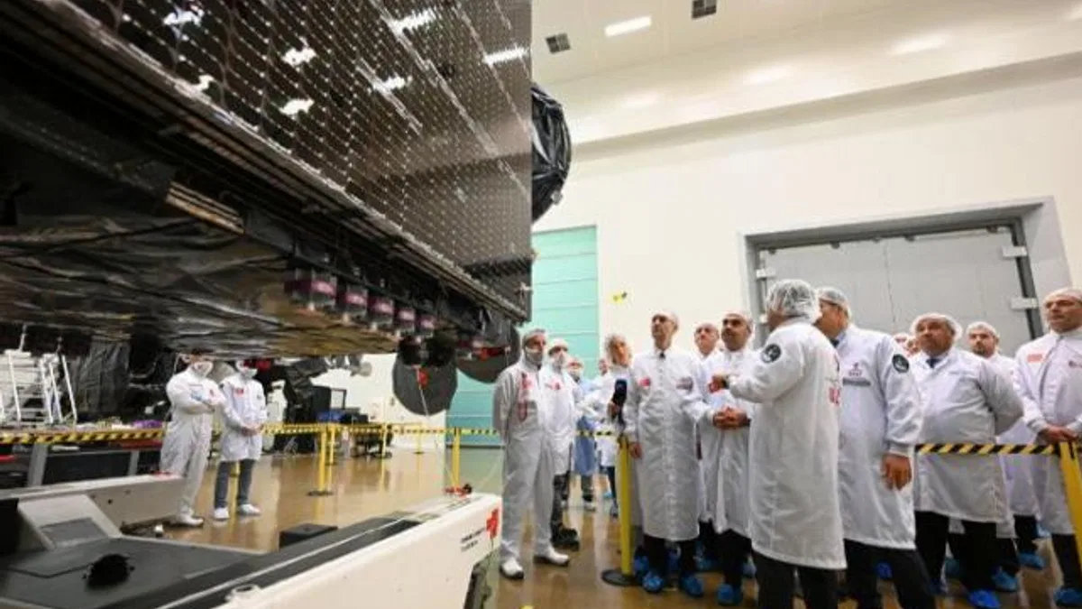 Türksat 6A'ya başarılı bir test daha...