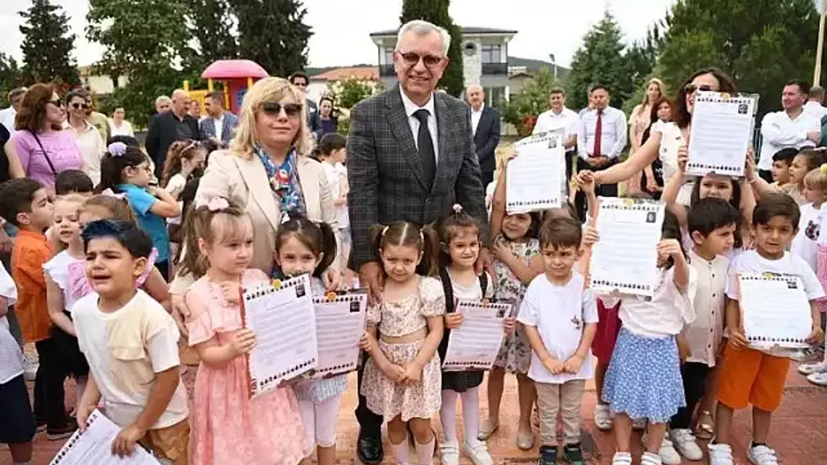 Keşan'da karne sevinci