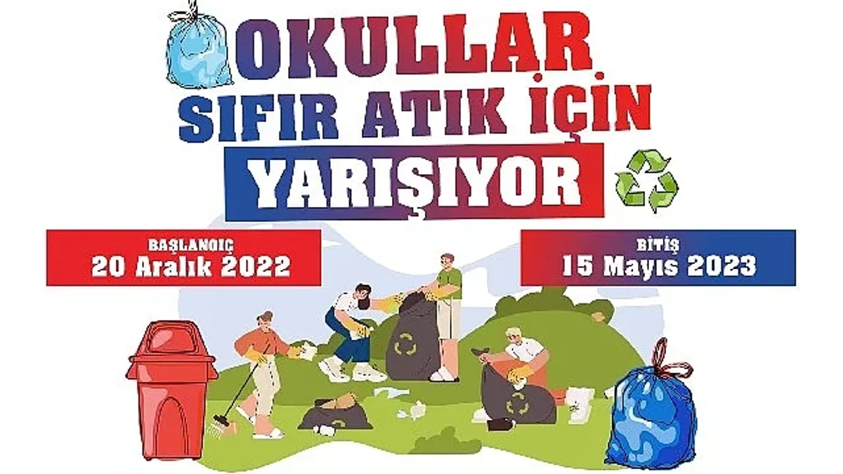 Selçuklu'da Okullar Sıfır Atık İçin Yarışıyor