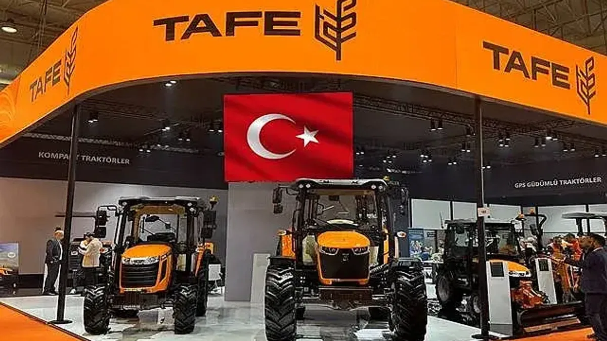TAFE Traktör, Konya Tarım Fuarı'nda en yeni traktör serisini tanıttı