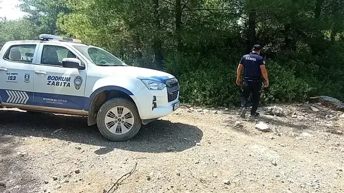 Bodrum'da yangına karşı itfaiye hazırlandı