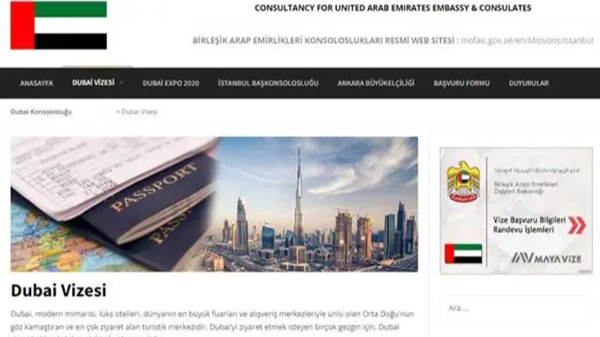 Dubai Vizesi İşlemleri ve Başvuru Süreci