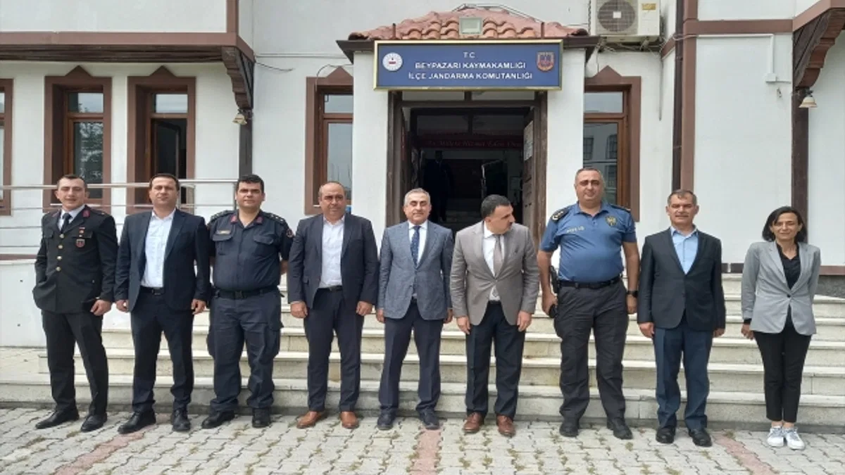 Beypazarı'nda bayramlaşma programı düzenlendi