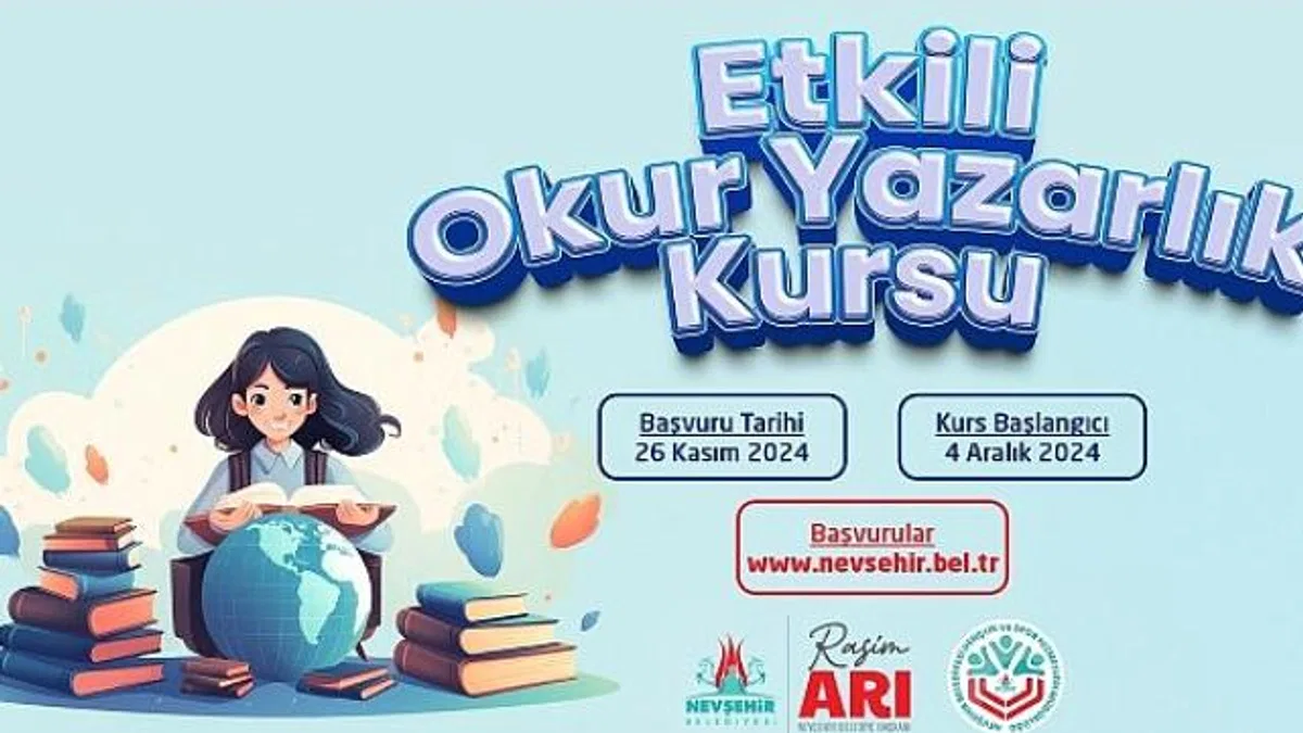Etkili Okur Yazarlık Kursumuz Başlıyor