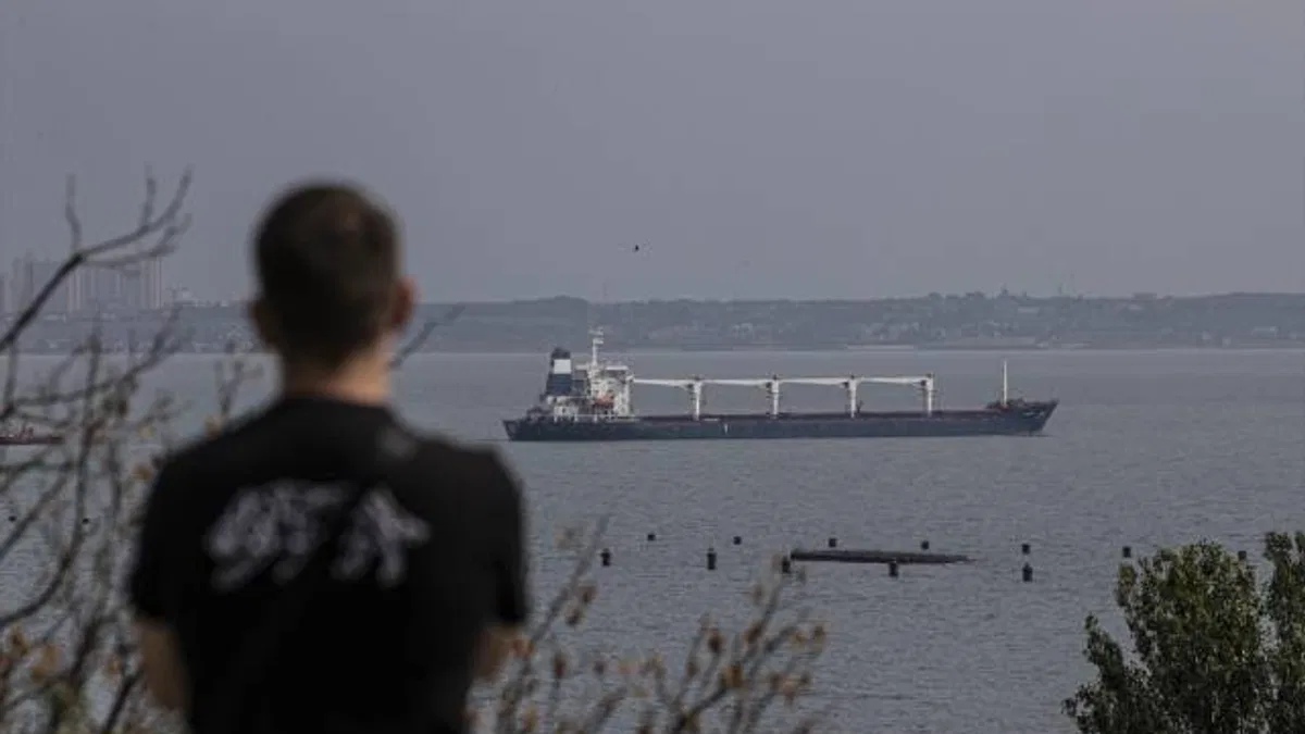Rusya: Odessa Limanı'ndan tahıl yüklü ilk geminin ayrılması çok olumlu