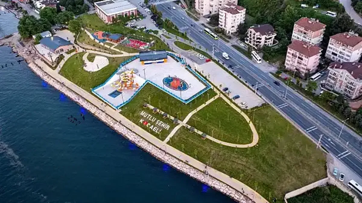 Gölcük Aquapark tamamlandı... Sıra açılışta