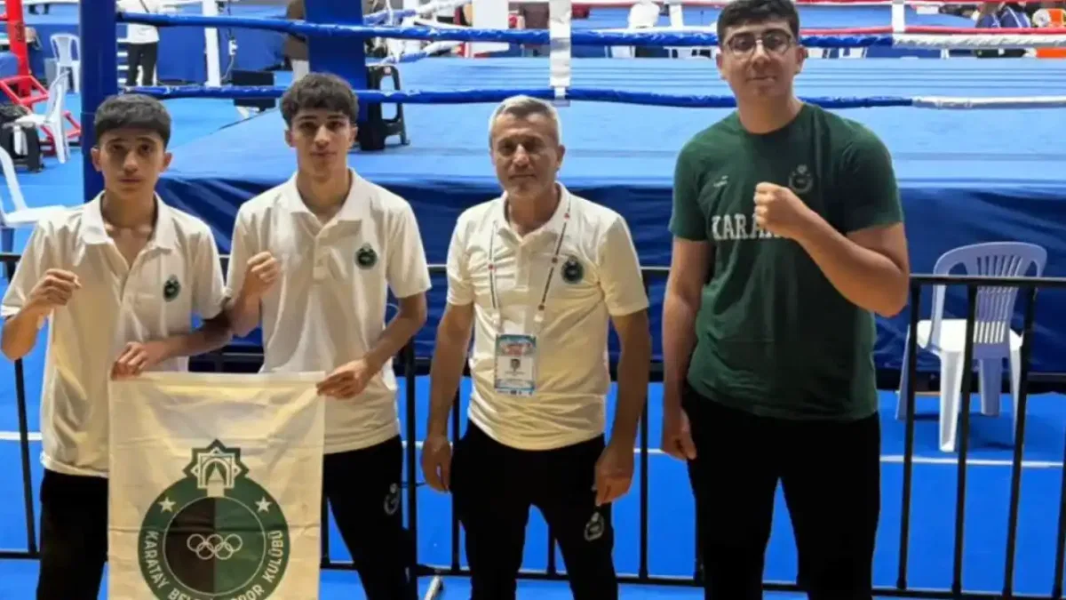 Konya Karatay'da Kick Boks’ta çifte madalya